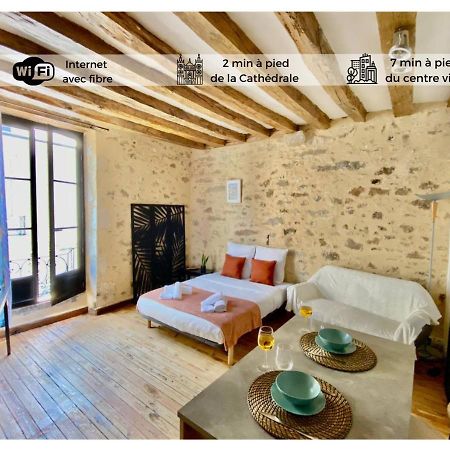 Le Cosy-Chic, 2 Min A Pied Cathedrale , Jacobins Apartment Le Mans Exterior foto